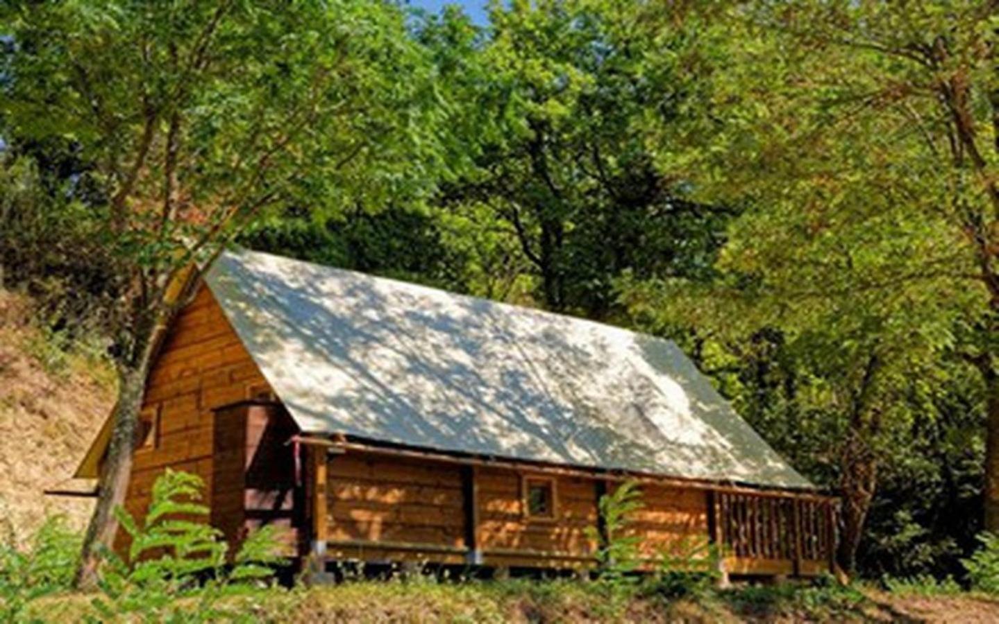 Camping Les Rives Du Lac De Vinca Eksteriør bilde